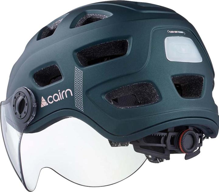Produktbild Cairn Quartz transparent Visor LED USB (52 - 58 cm)