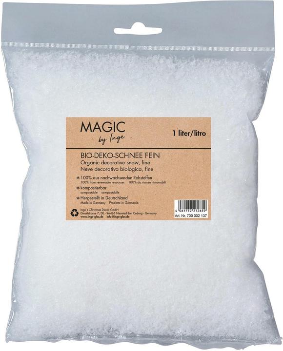 Inge’s Glas Christmas Decor INGES CHRISTMAS DECOR Dekoschnee, fein, 1 l
