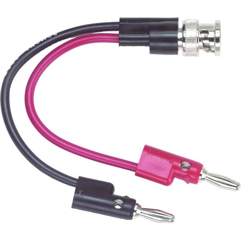 Pomona Electronics BNC-Stecker auf Multi-Stacking-Bananenstecker-Breakout, Elektronikkabel + Stecker, Schwarz