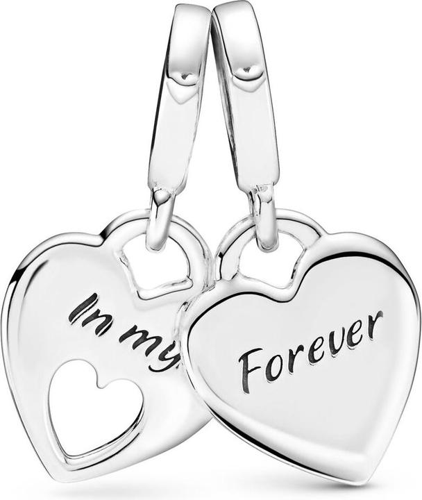 Immagine prodotto Pandora Doppeltes Herz (Argento 925, Smalto)