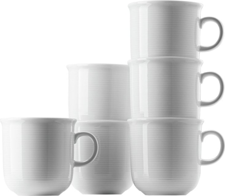 Produktbild Thomas Trend weiss Becher mit Henkel 0,36 l Set 6tlg. (360 ml, 6 x)