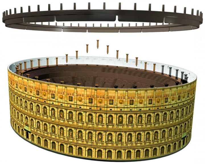 Immagine prodotto Ravensburger 3D Puzzle Colosseo a Roma di notte (216 pezzi)