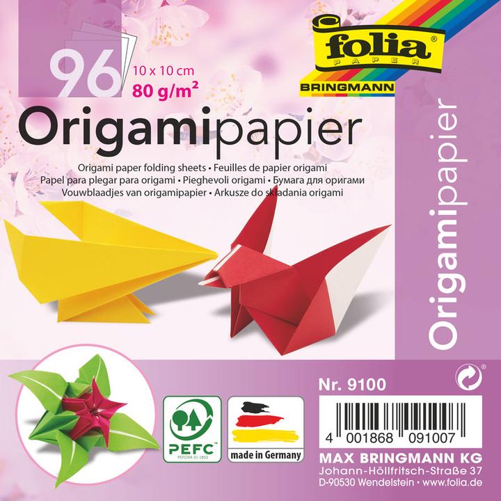 Actual product image Folia Origami leaflets (80 g/m², 96 x)
