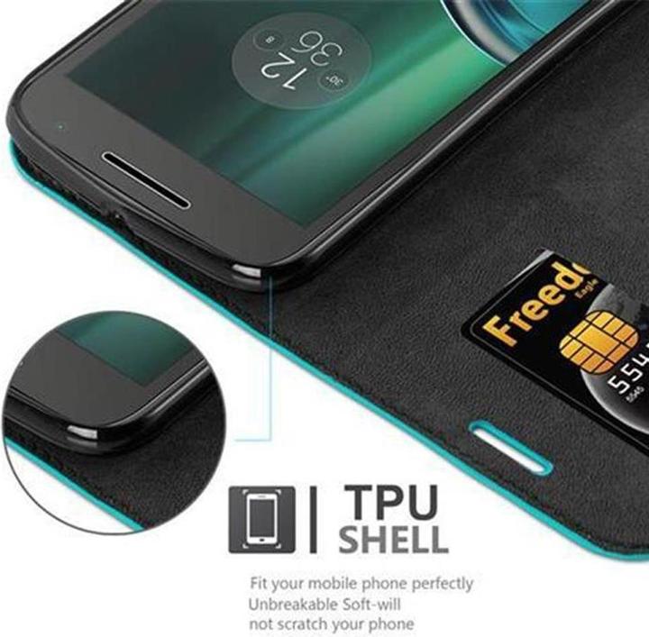Actual product image Cadorabo Case Book Invisible Magnet (Motorola Moto G4, Motorola Moto G4 Plus)
