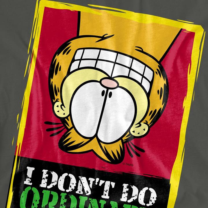 Immagine prodotto Garfield I Don't Do Ordinary Maglietta Adulto Unisex (M)