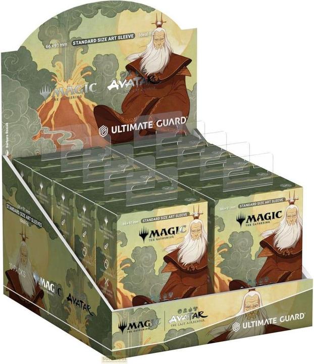 Actual product image Ultimate Guard Art Sleeves Magic: The Gathering "Avatar: The Last Airbender" - Red Mythic
