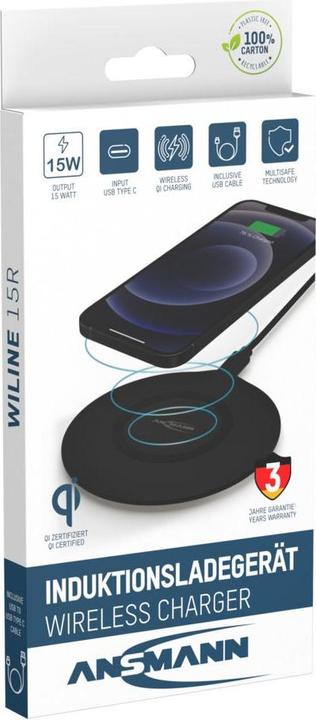 Image du produit Ansmann Chargeur WiLine 15R (15 W)