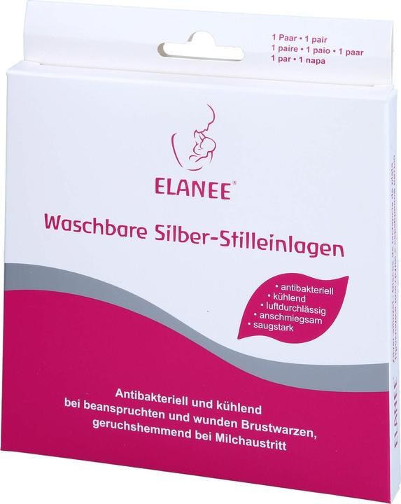 Produktbild Elanee Silber-Stilleinlagen (1 x)