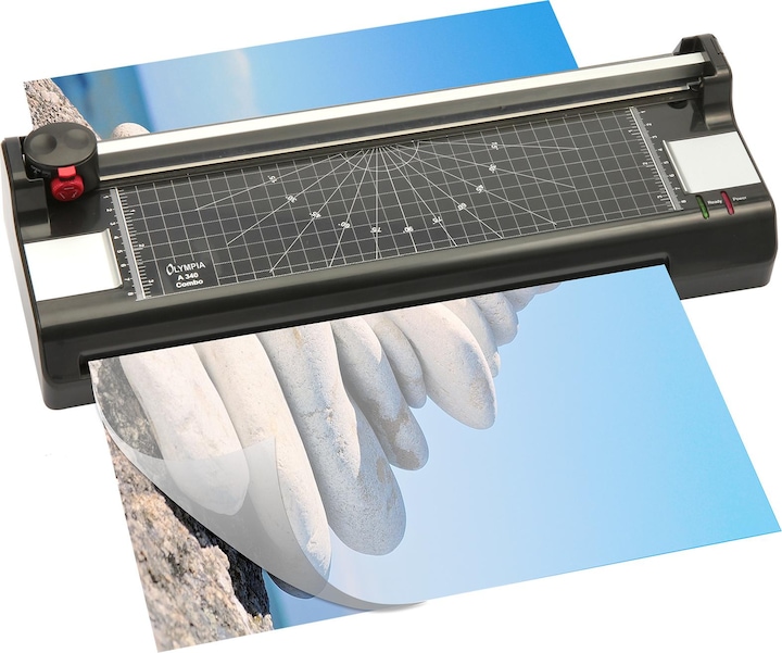 Produktbild Olympia A 340 Combo DIN A3 Laminiergerät m. Papierschneider (80 - 125 µm, A3)