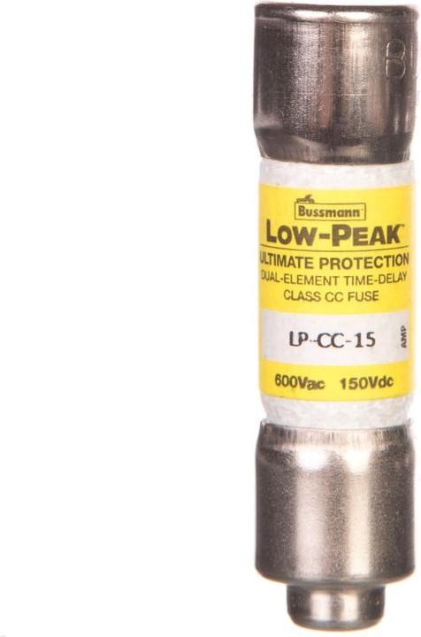 Immagine prodotto Eaton MOE LOW PEAK CC TIME DELAY LP-CC-15 Fusibile a bassa tensione, 15A, AC 6 (15 A)