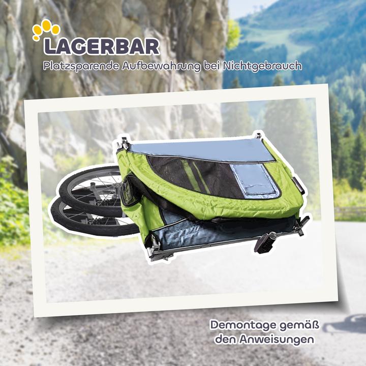 Immagine prodotto PawHut Rimorchio per cani