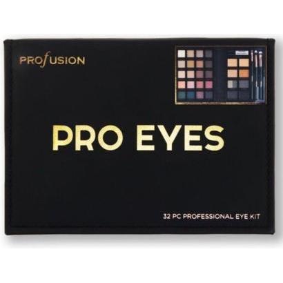 Profusion, Lidschatten, Pro Eyes 32 pc Professional Eye Kit - Eyeshadow, Brow Powder, Brushes