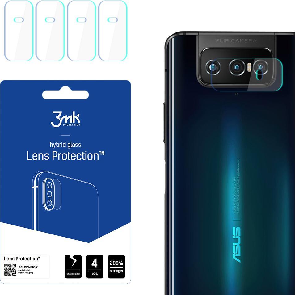 3MK Protezione della lente per Asus Zenfone 7 (1 pz., Asus Zenfone 7), Pellicola protettiva smartphone