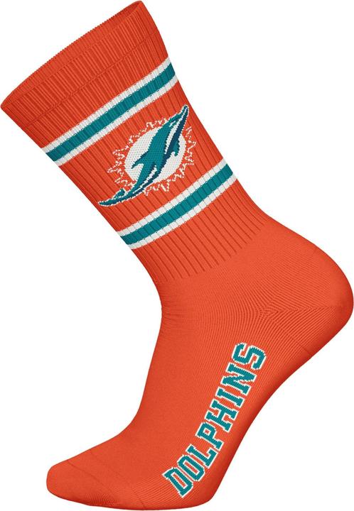 Produktbild NFL Freizeitsocken Miami Dolphins Crew (3er Pack, 43 - 46)