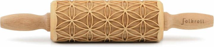 Produktbild Folkroll Teigrolle Blume d.Lebens jun.