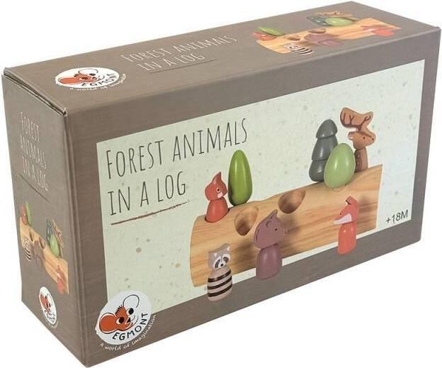 Produktbild Egmont Geschicklichkeitsspiel Waldtiere im Baumstamm (Deutsch)