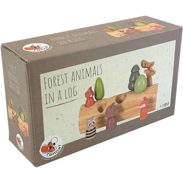 Egmont Multicolore Animali Della Foresta In Un Gioco Di Abilità Con Tronchi D'albero (Tedesco)