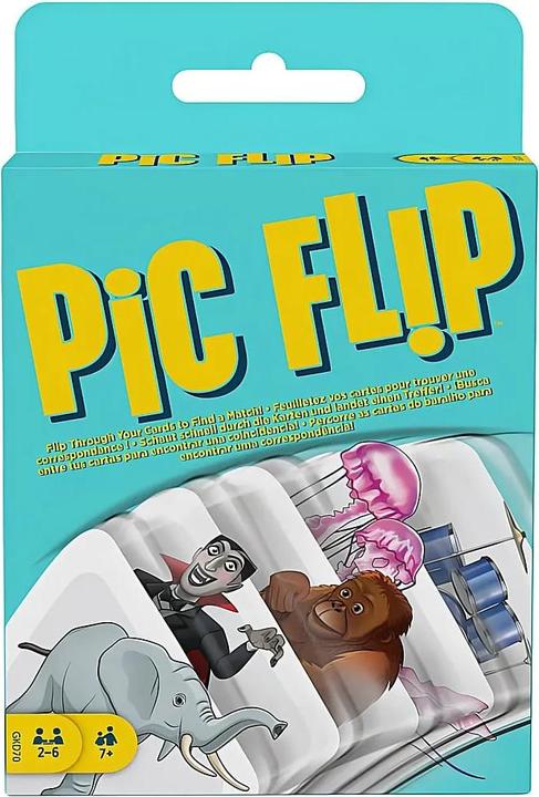 Produktbild Mattel Games Pic Flip (Englisch, 2 - 6 Spieler)