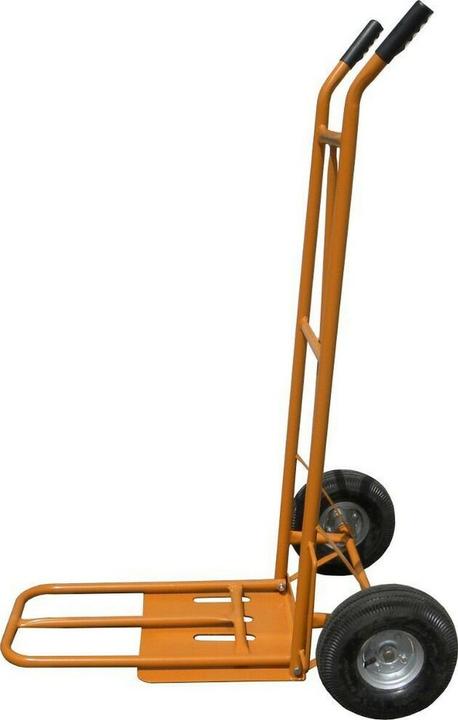 Produktbild GEKO Rollwagen-Rolle, Tragkraft 250kg 400x300mm, orange (250 kg)