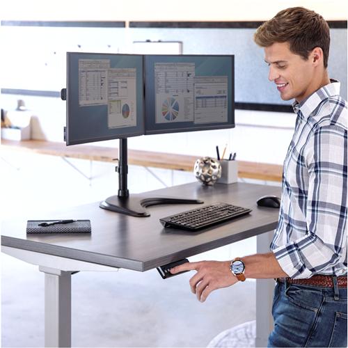 Produktbild Fellowes Cambio Tischgestell, höhenverstellbar - silber
