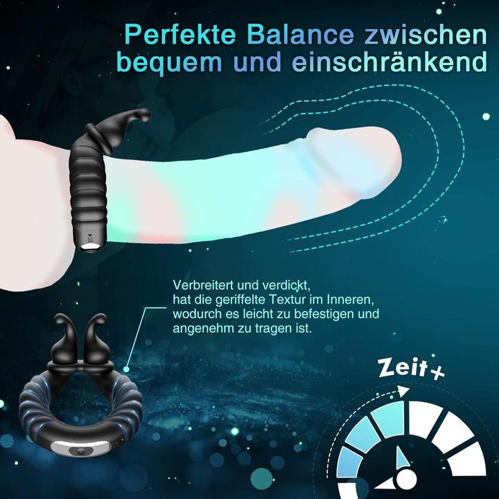 Image du produit NoName Penisring-Vibrator mit 10 Vibrationsmodi