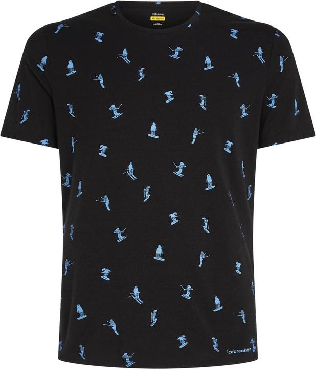 Icebreaker Mérino 150 Anatomica S/S Crewe Ski Day (L)