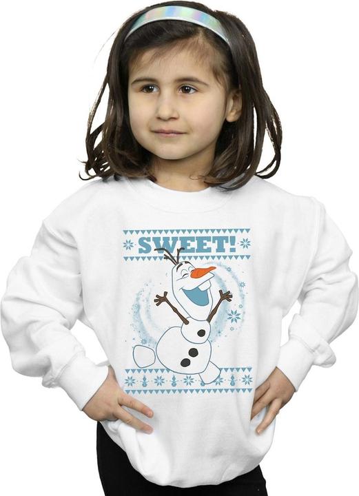 Produktbild Disney Frozen Olaf Sweet Christmas Sweatshirt Mädchen (116)