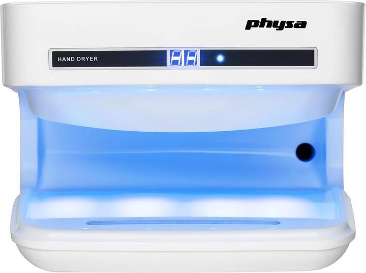 Produktbild Physa Händetrockner Airblade Elektrischer Handtrockner Wandhandtrockner 1650 W Weiss