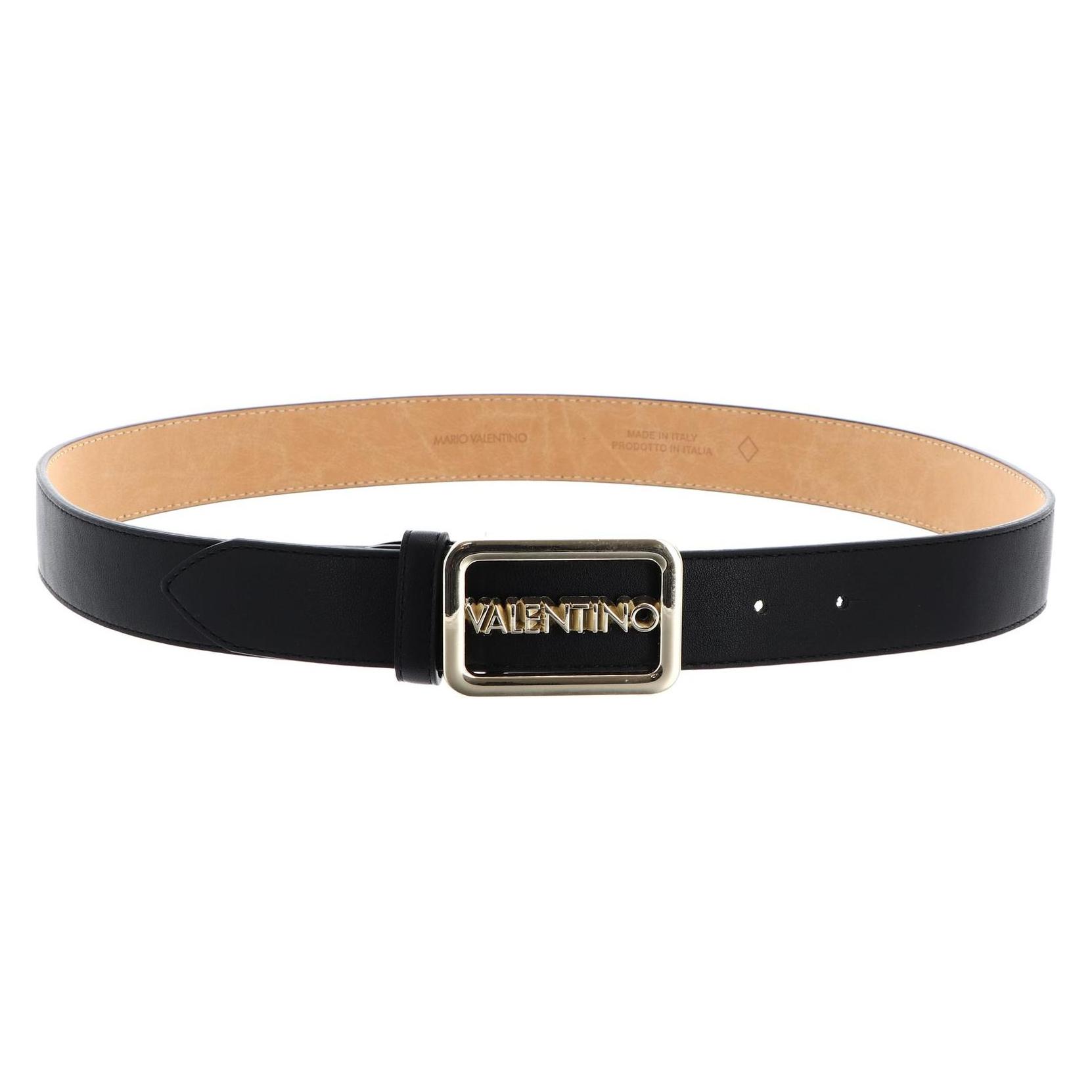 Valentino, Damen, Gürtel, Around Plaque Buckle Belt, Schwarz