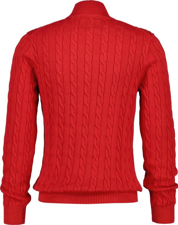 Actual product image GANT Half-zip cotton knit jumper (S)