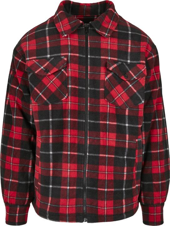 Immagine prodotto Urban Classics Plaid Teddy - Giacca a camicia foderata (M)