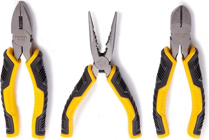 Immagine prodotto Stanley Set di pinze ControlGrip, 3 pezzi (300 mm)