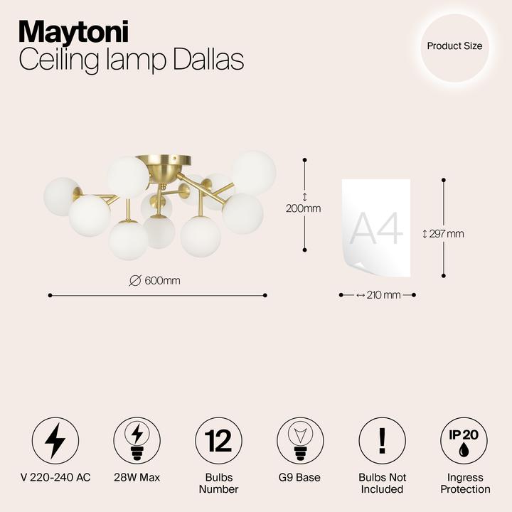 Produktbild Maytoni Dallas (60 cm)