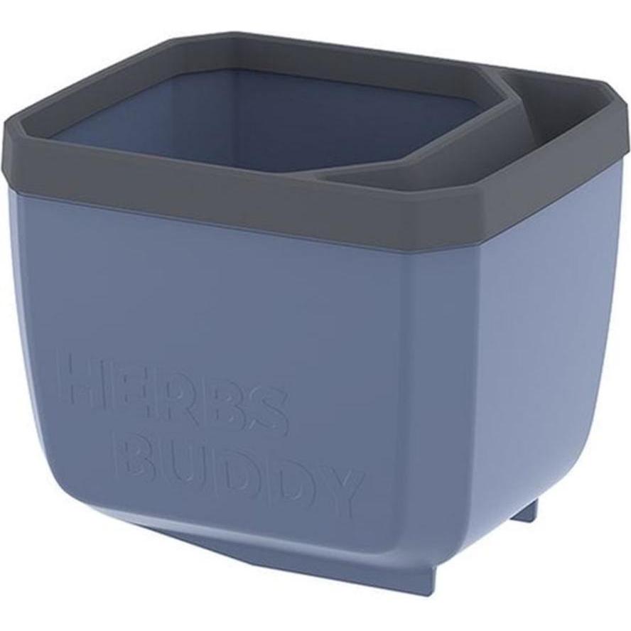 Thumbnail - Gusta Garden, Blumentopf, HERBS BUDDY Kräutertopf Blau (16.30 cm)