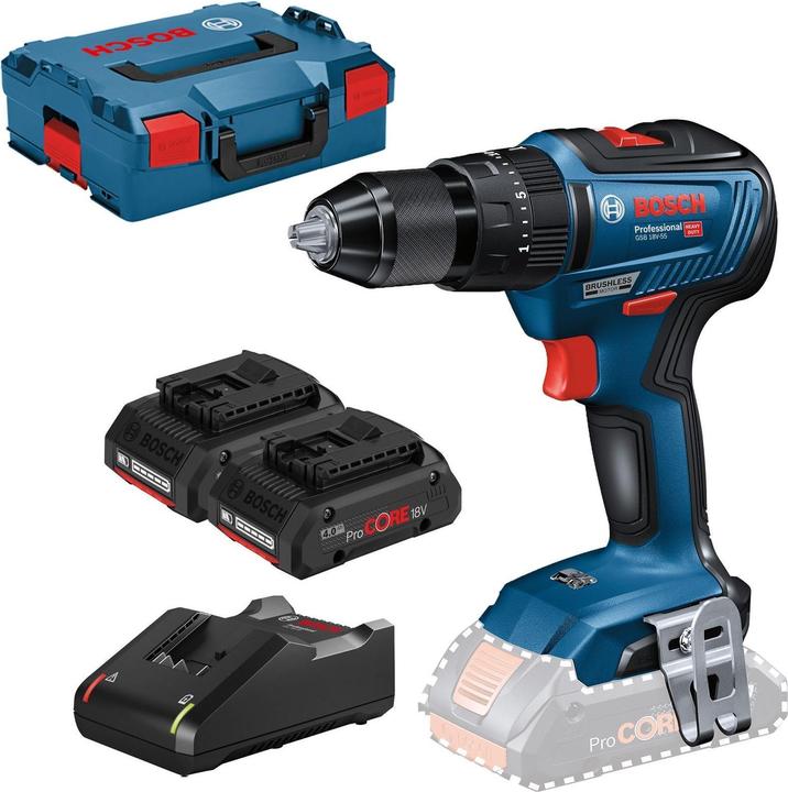 Produktbild Bosch Professional GSB 18V-55 (Akkubetrieb)