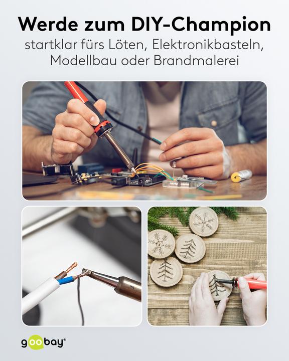 Actual product image Goobay Digitale Lötstation 70 W