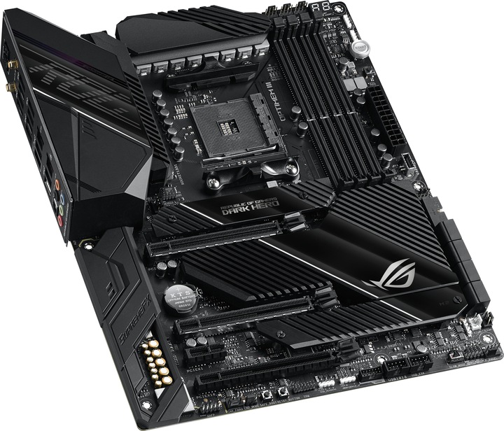 Actual product image ASUS Rog Crosshair Viii Dark Hero (AM4, AMD X570, ATX)