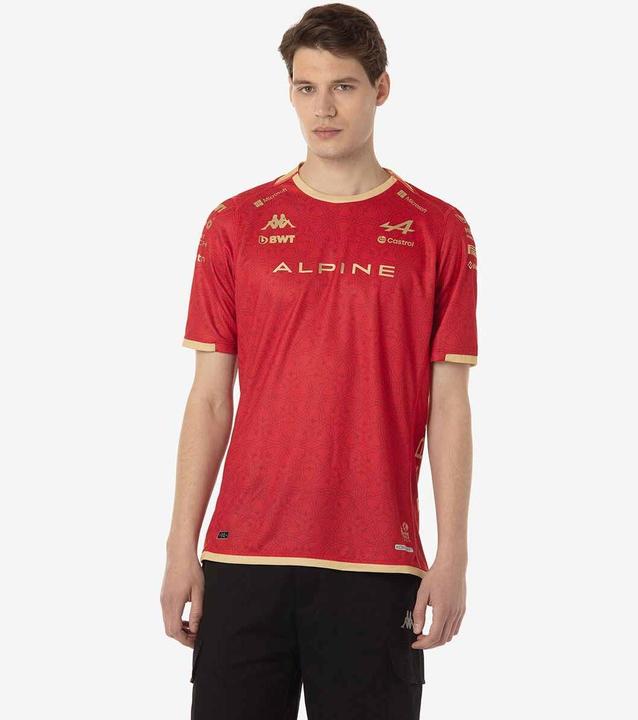 Actual product image Kappa Jersey Alpine F1 Kombat China Ocon 2024 (XXL)