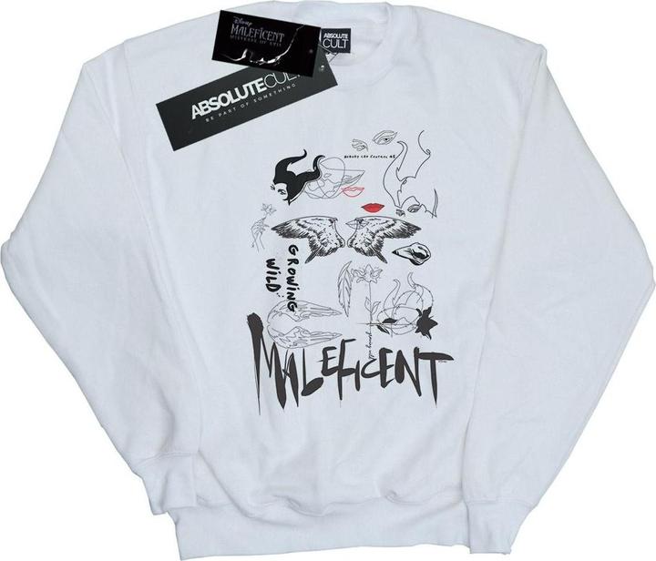Disney Maleficent Mistress Of Evil Growing Wild Collage Sweatshirt (3XL)