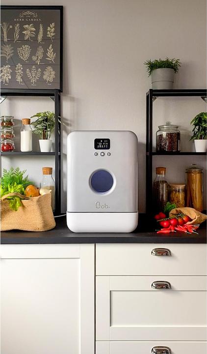Image du produit Daan Tech Lave-vaisselle de table Bob blanc/argenté
