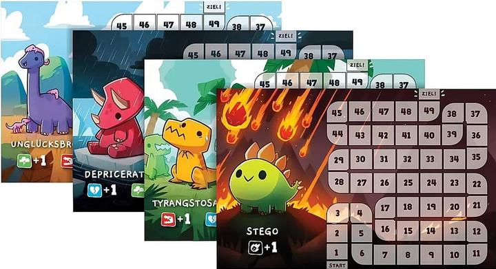 Actual product image Unstable Games Happy Little Dinosaurs (German, 2 - 4 Players)