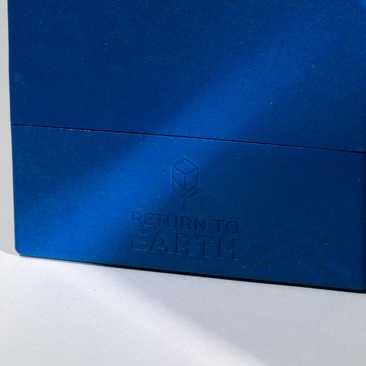 Actual product image Ultimate Guard Card Box Return To Earth Boulder Deck Case 100+ Blue