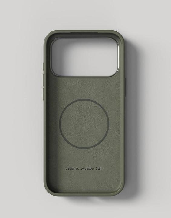 Actual product image Nudient Bold MagSafe Case Apple iPhone 17 Pro Max Olive Green (Apple iPhone 17 Pro Max)