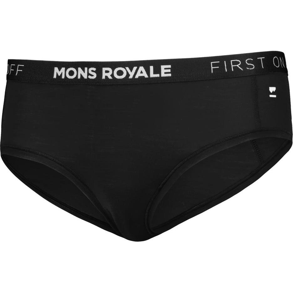 Mons Royale, Damen, Funktionsunterhose, Women's Sylvia Boyleg (XL), Schwarz, XL