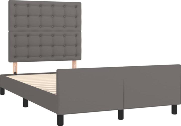 Actual product image vidaXL Bettgestell mit Kopfteil (120 x 200 cm)