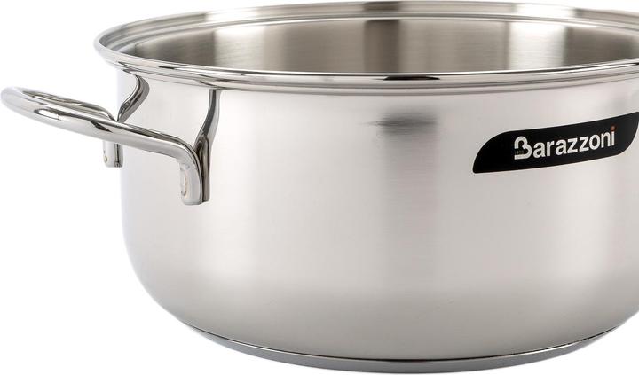 Immagine prodotto Barazzoni Casseruola 2 Manici 20cm Bonita (20 cm, Acciaio inossidabile, Alluminio)