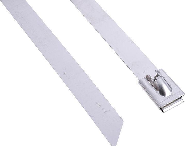 Produktbild RS PRO SS316 CABLE TIES 540 X 12 mm (Kunststoffkabelbinder, 520 mm, 100 Stk.)
