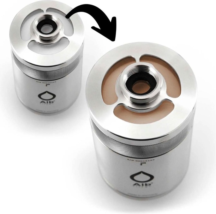 Produktbild Alb filter Visio Inspektionsdeckel für Element Gehäuse Edelstahl Natur