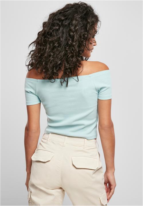 Image du produit Urban Classics Ladies Off Shoulder Rib Tee (4XL)