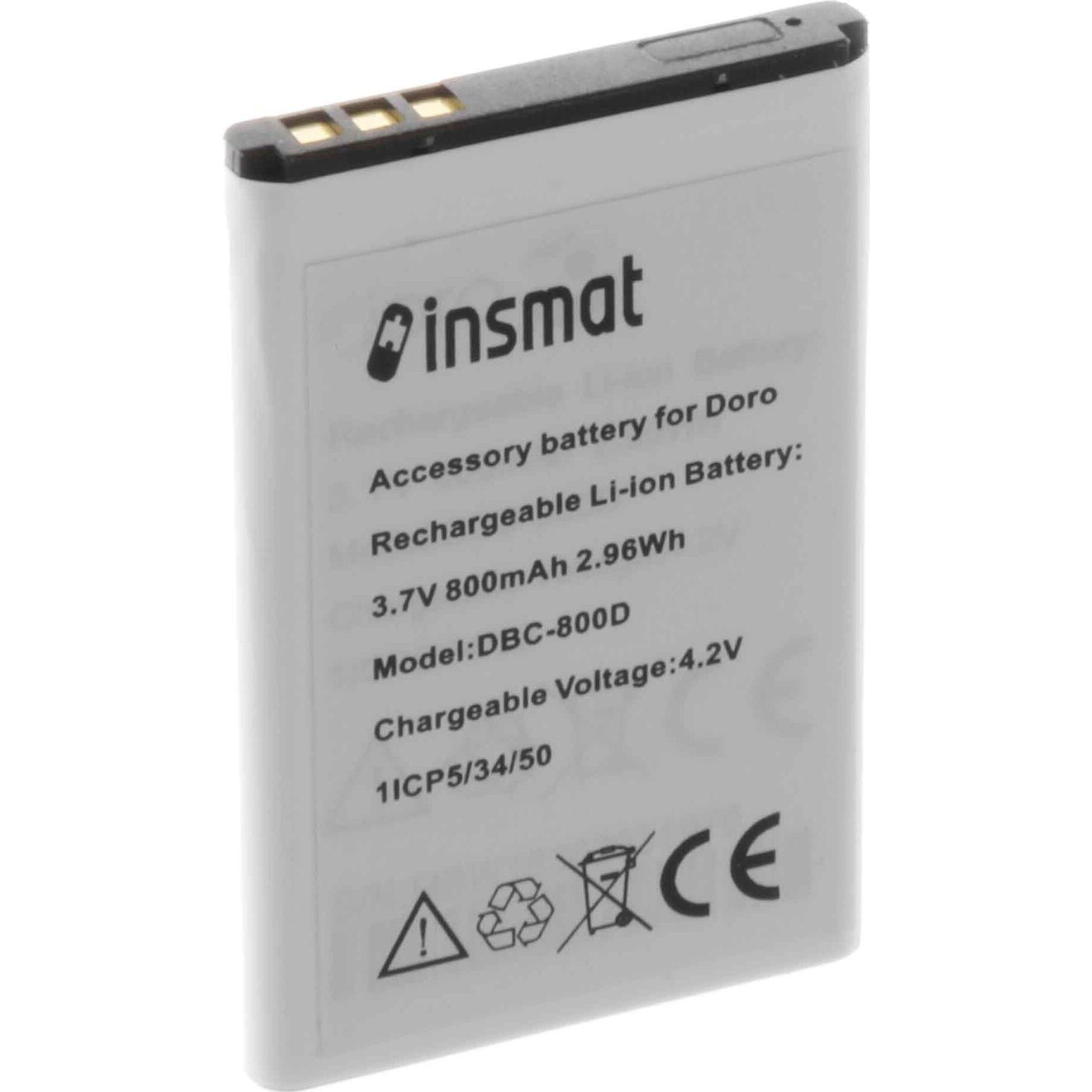 Insmat Doro DBC-800D -matkapuhelinakku, Weiteres Smartphone Zubehör